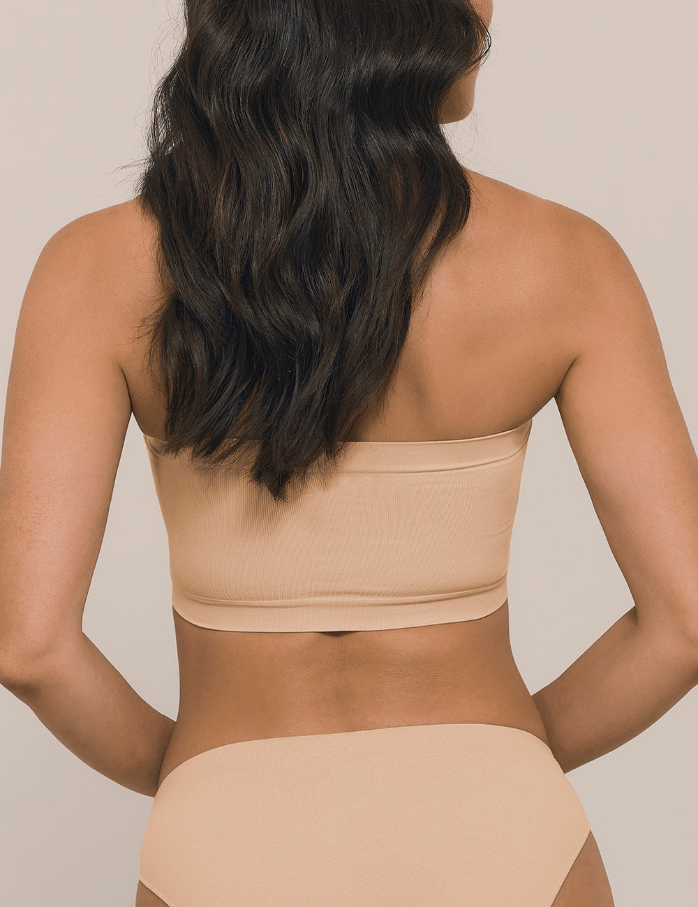 Ambra Bare Essentials Padded Bandeau - Rose Beige