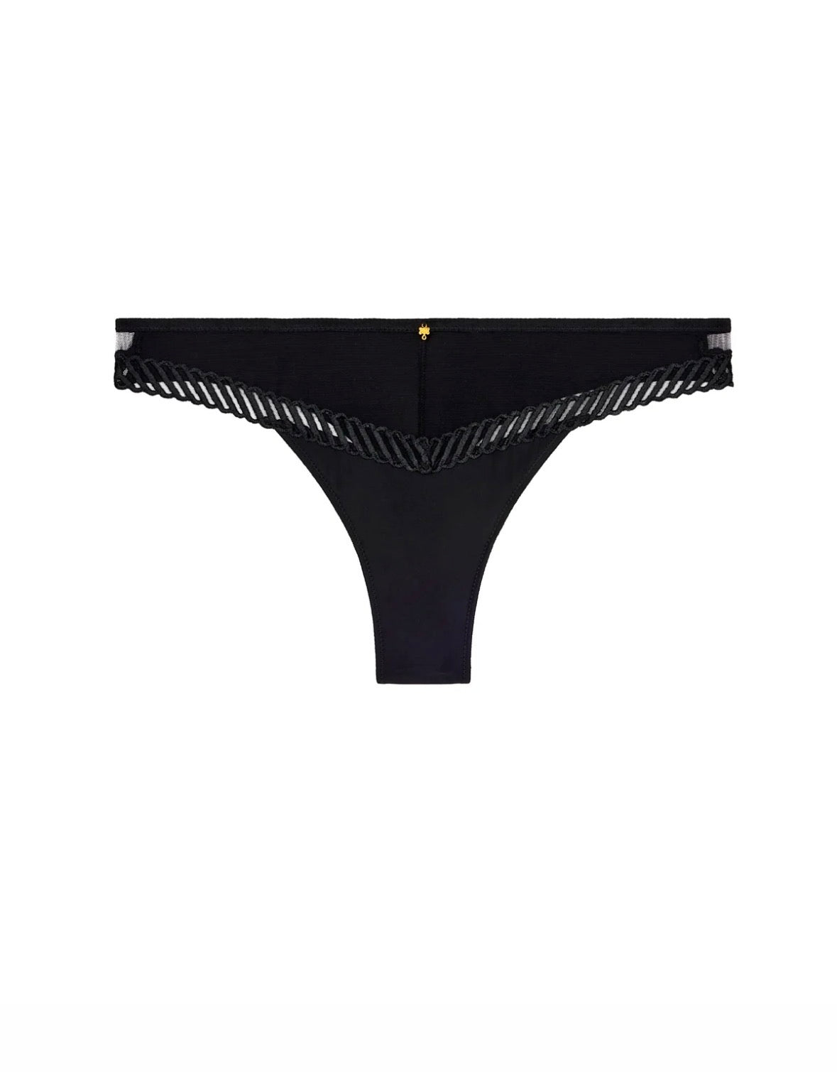 Aubade Black Tanga Thong