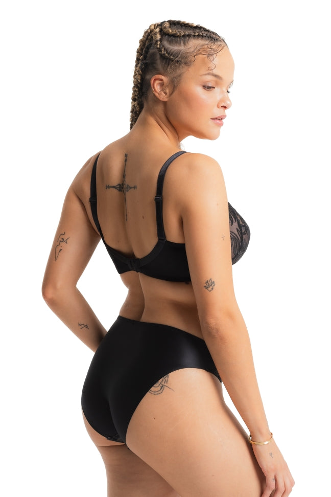 Louisa Bracq Swan Brief - Noir