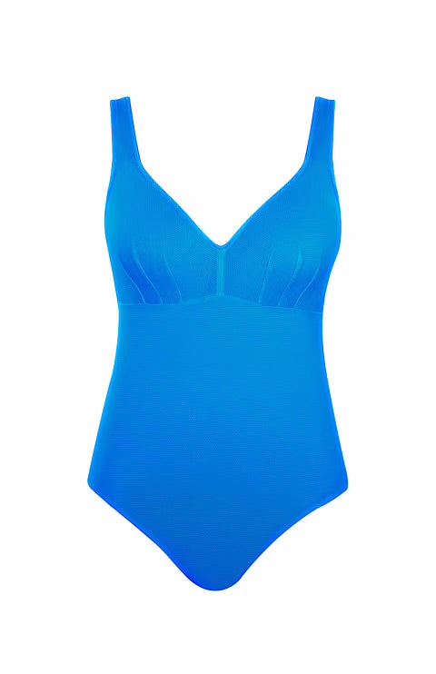 Panache Lara Plunge Swimsuit - Aurora Blue