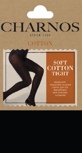 Charnos Organic Cotton Tight - Black