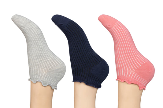 Charnos Frill Trainer Socks - Mix