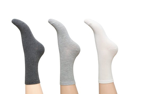 Charnos Organic Cotton Socks - Grey Mix