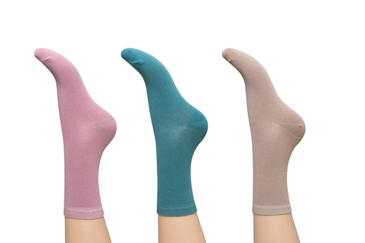Charnos Organic Cotton Socks - Pink Mix