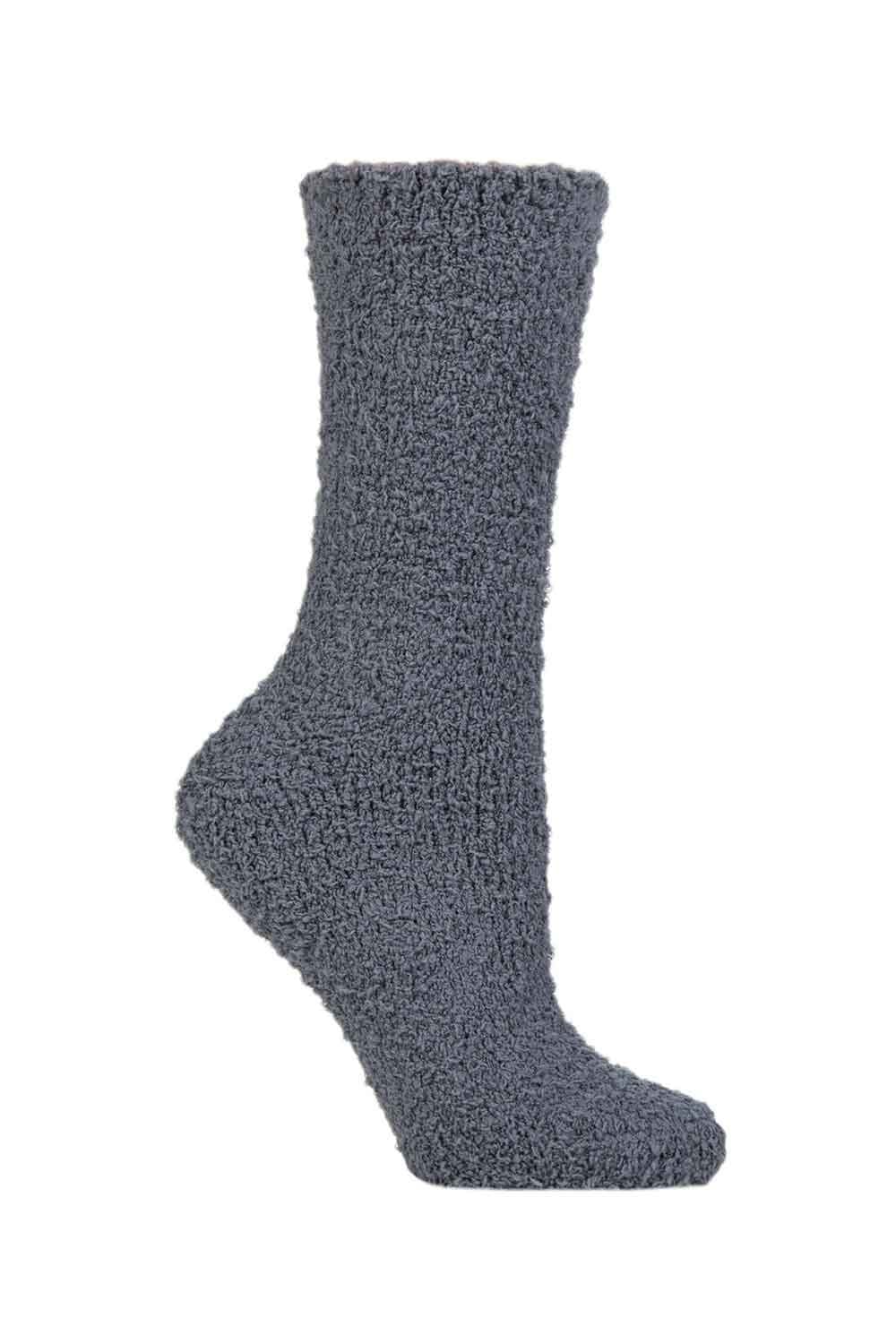 Charnos 1PP Cosy Home Socks Slate