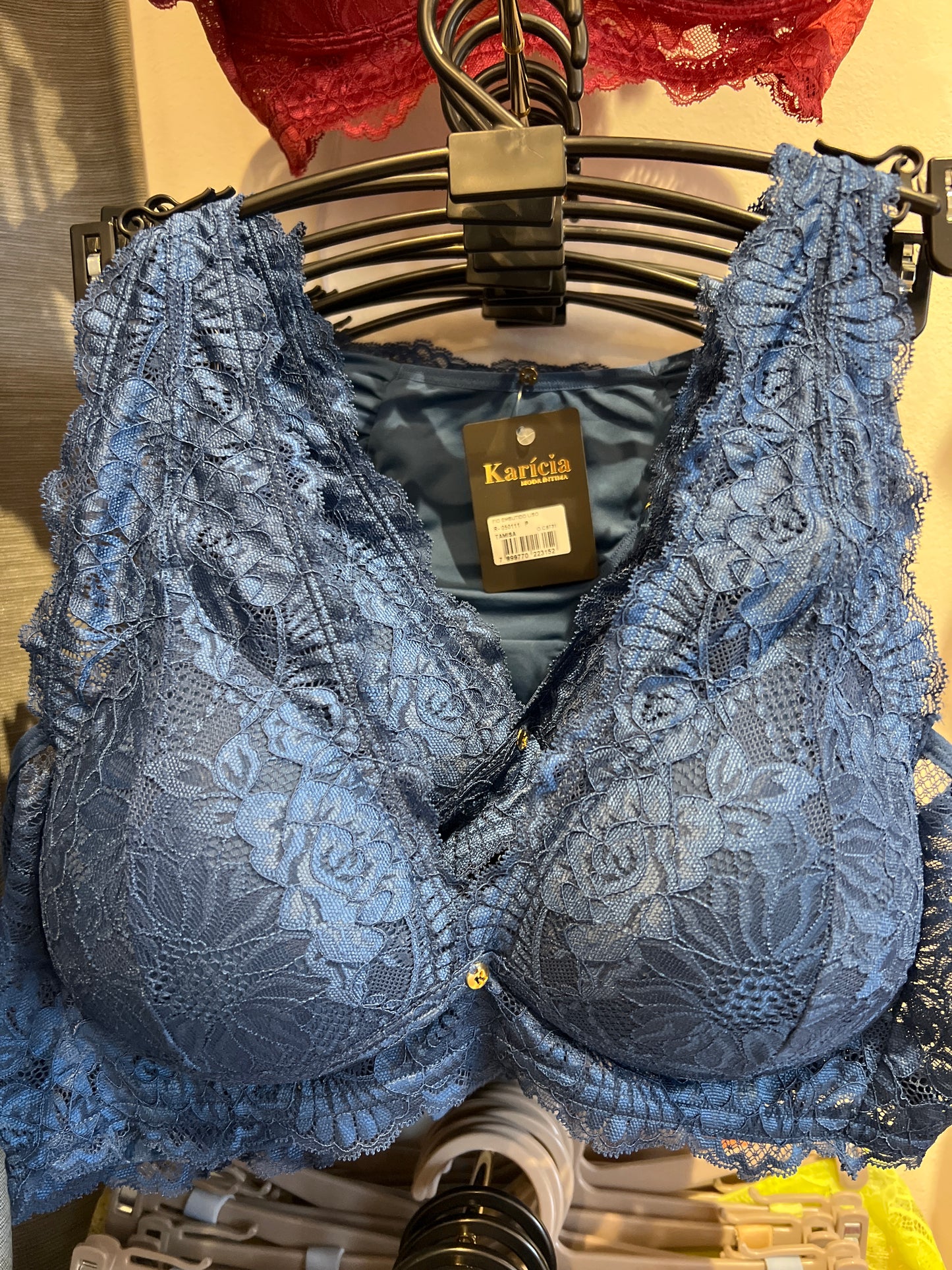 Lace Karicia Brazilian Non wired - wireless light padded bra