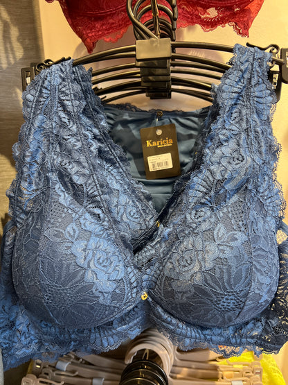Lace Karicia Brazilian Non wired - wireless light padded bra