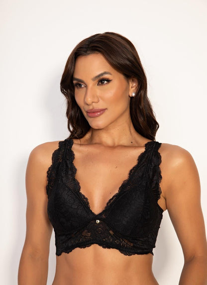 Lace Karicia Brazilian Non wired - wireless light padded bra