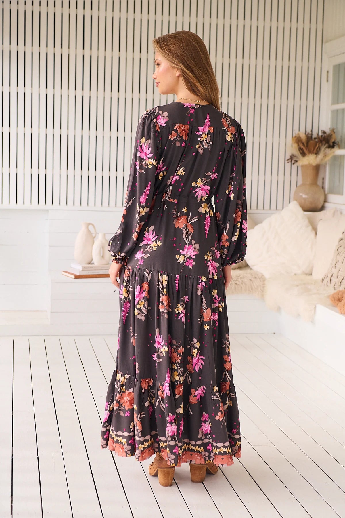 Jaase - Monarch Print - Teresa Maxi Dress