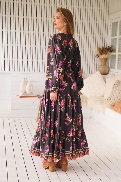 Jaase - Monarch Print - Teresa Maxi Dress