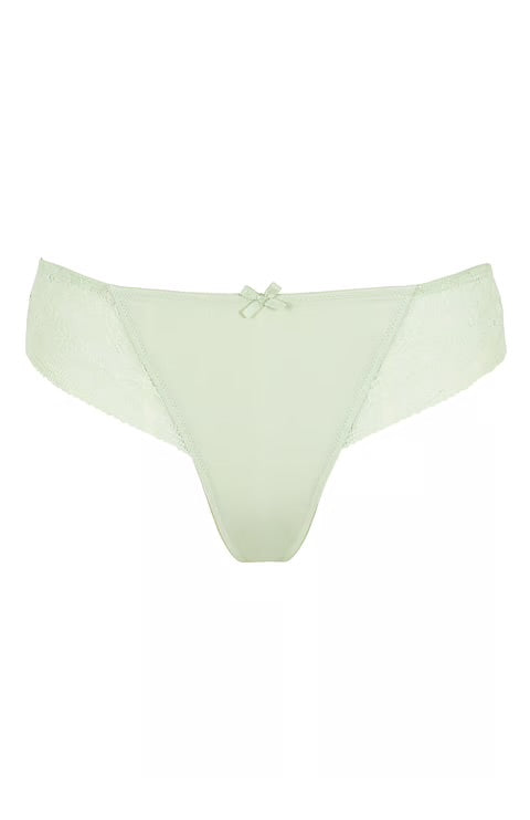 Panache Celeste Brazilian Brief - Pistachio