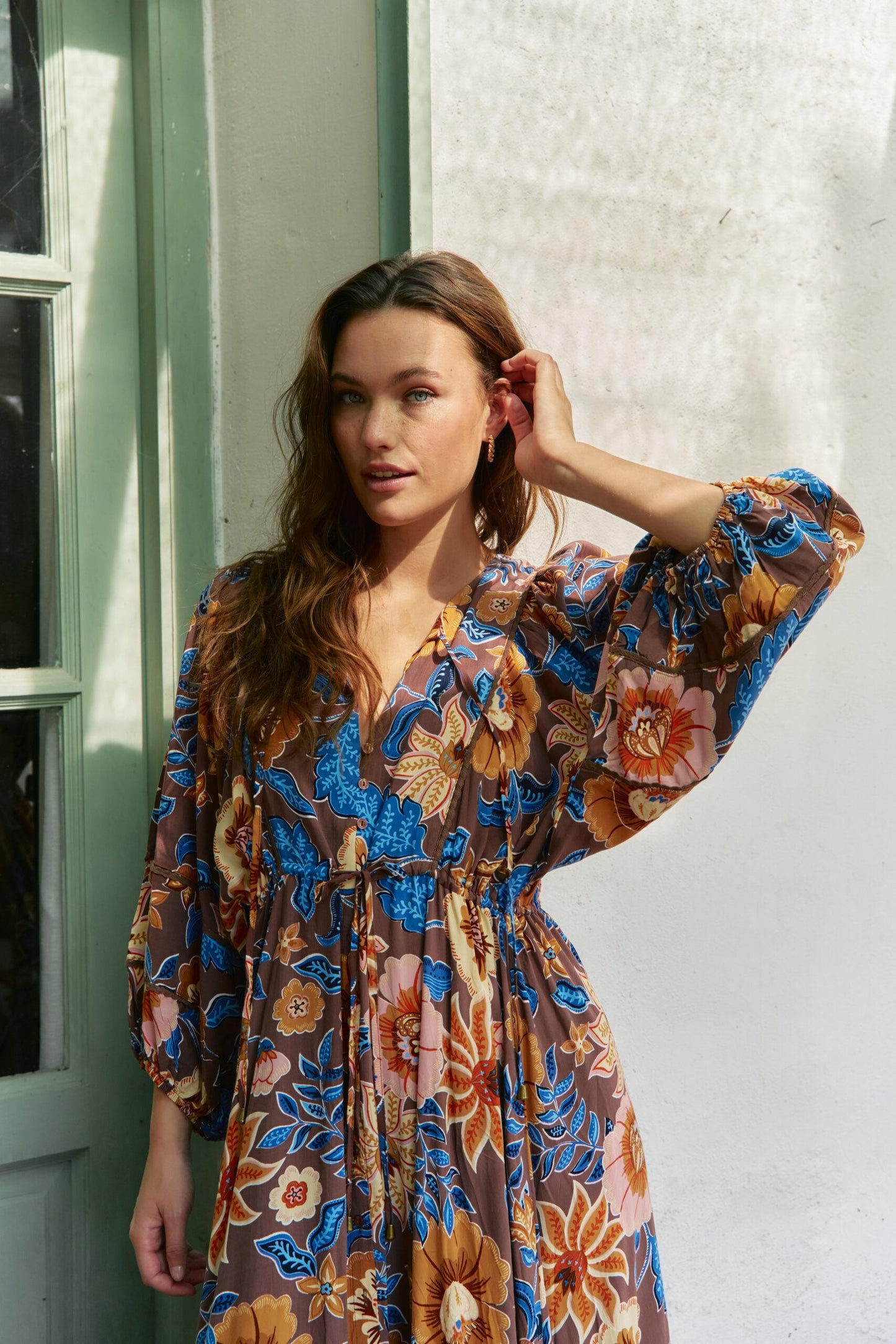 Jaase - Tierra Print - Catalonia Maxi Dress