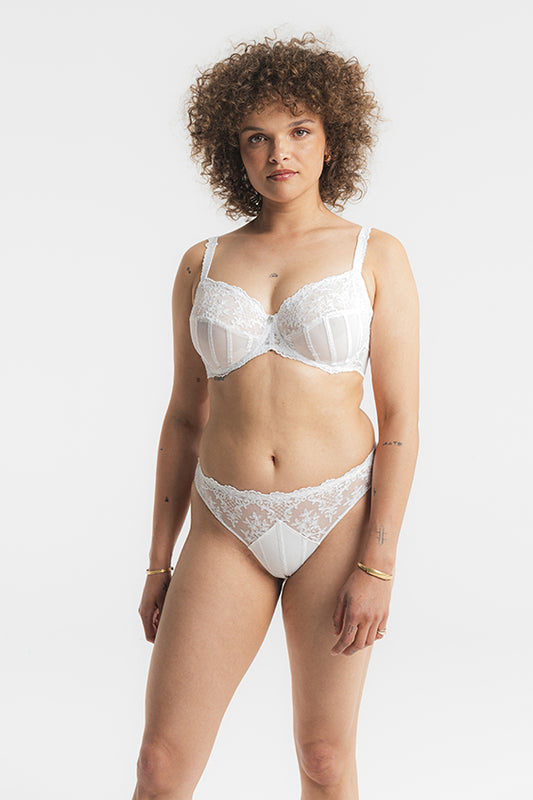 Louisa Bracq - Victoria Full Cup Bra - Blanc White