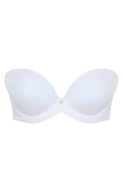Cleo Faith Strapless Moulded Bra - Ivory