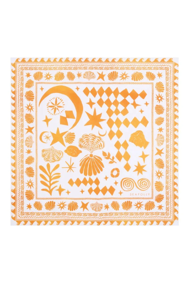 Seafolly Corfu Sarong - Tumeric
