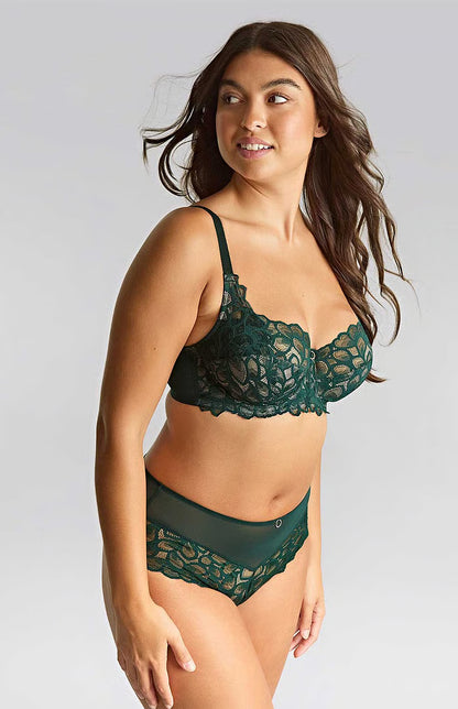 Panache Allure Deep Forest Green Brief
