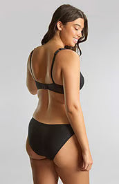 Panache Swim Classic Bikini Bottoms-Black