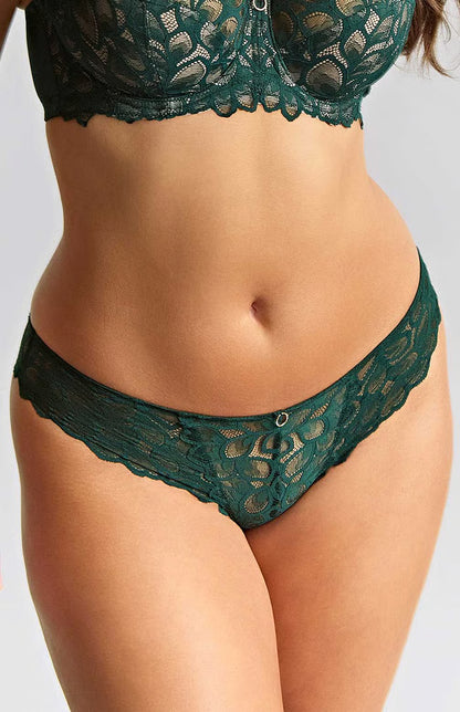Panache Allure Brazilian Forest Green Brief