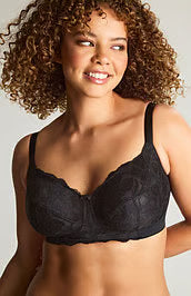 Panache Rocha Non Wired Bra-Black