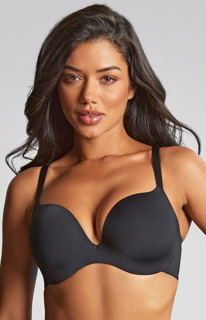 365 Moulded Plunge Bra- Black