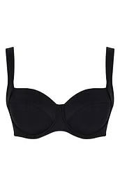 Panache Swim Olivia Full Cup Bikini Top-Black