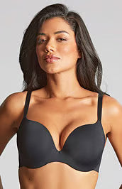 365 Moulded Plunge Bra- Black