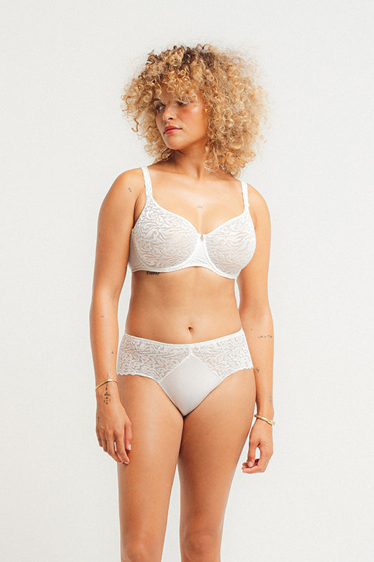 Louisa Bracq Electric Waves Shorty - Nacre