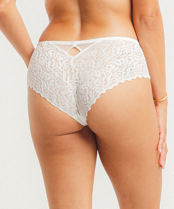Louisa Bracq Electric Waves Shorty - Nacre