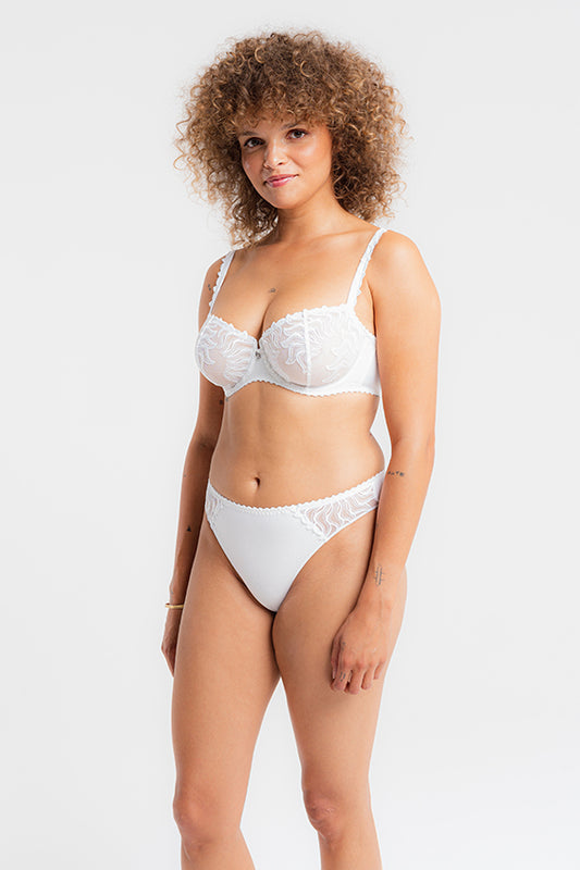 Louisa Bracq Esperanza Brief - Blanc White