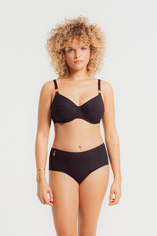 Louisa Bracq Jodie Full Cup Bra - Noir