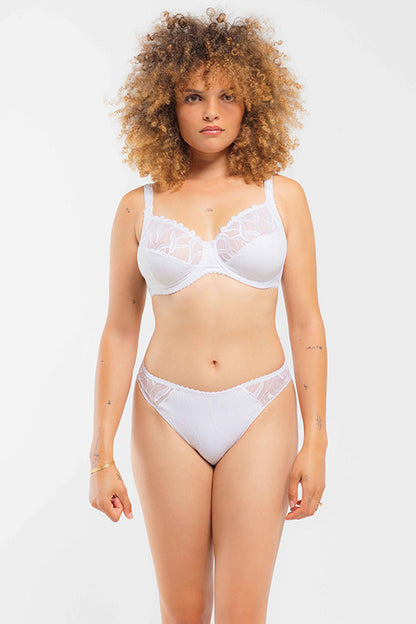 Louisa Bracq Julia Full Cup Bra - Blanc