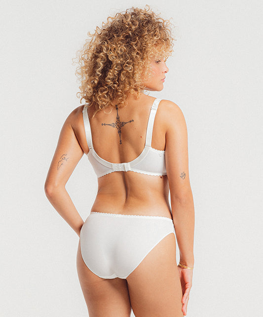 Louisa Bracq Julia Full Cup Bra - Nacre