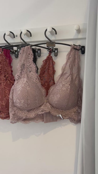 Lace Karicia Brazilian Non wired - wireless light padded bra