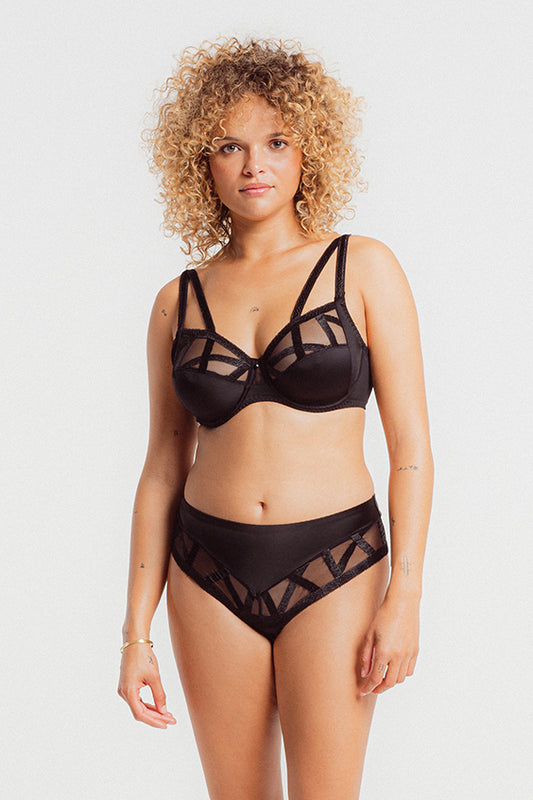Louisa Bracq Serie Full Cup Bra - Noir