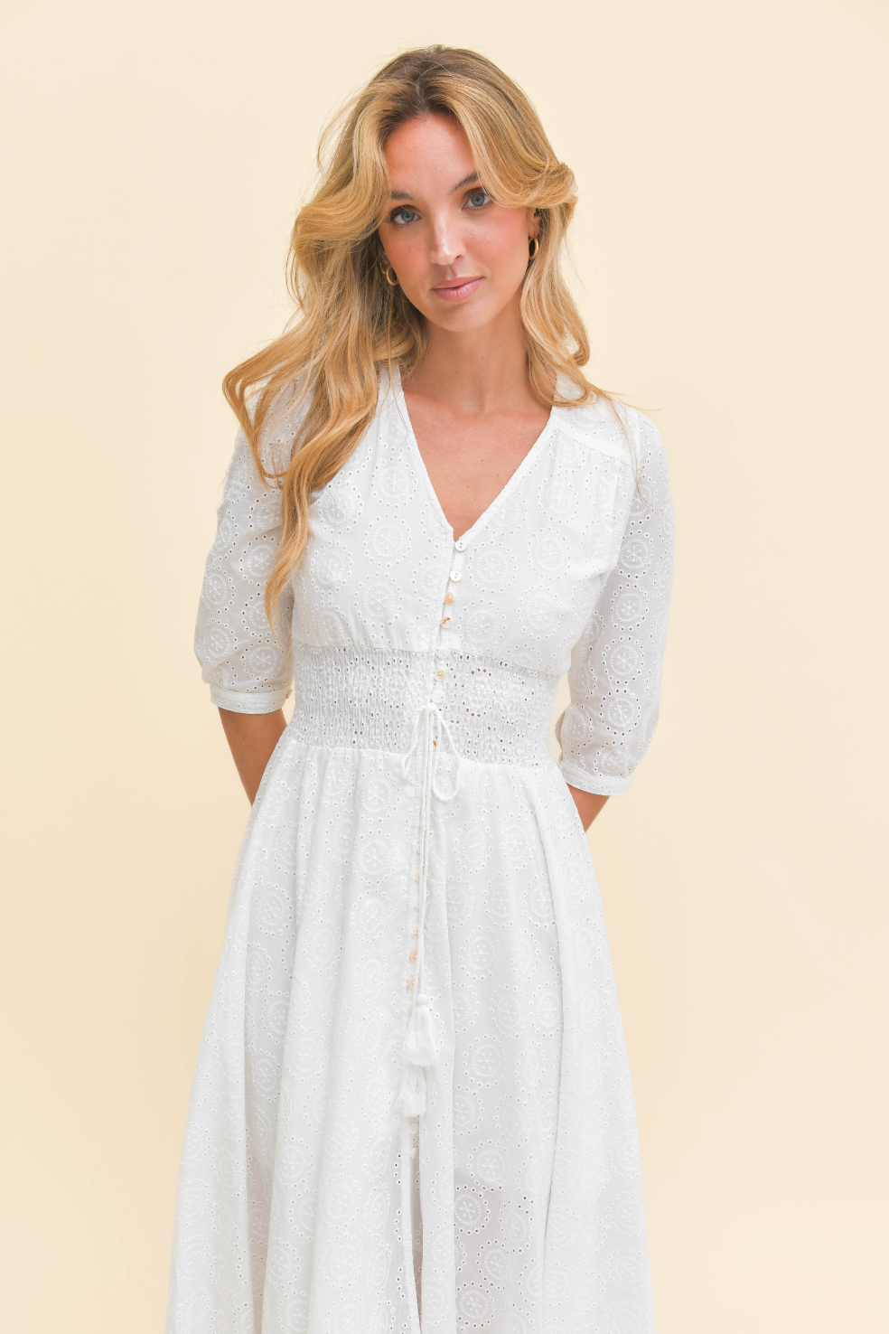 Jaase Sol Embroidered Indiana Maxi Dress