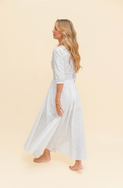 Jaase Sol Embroidered Indiana Maxi Dress