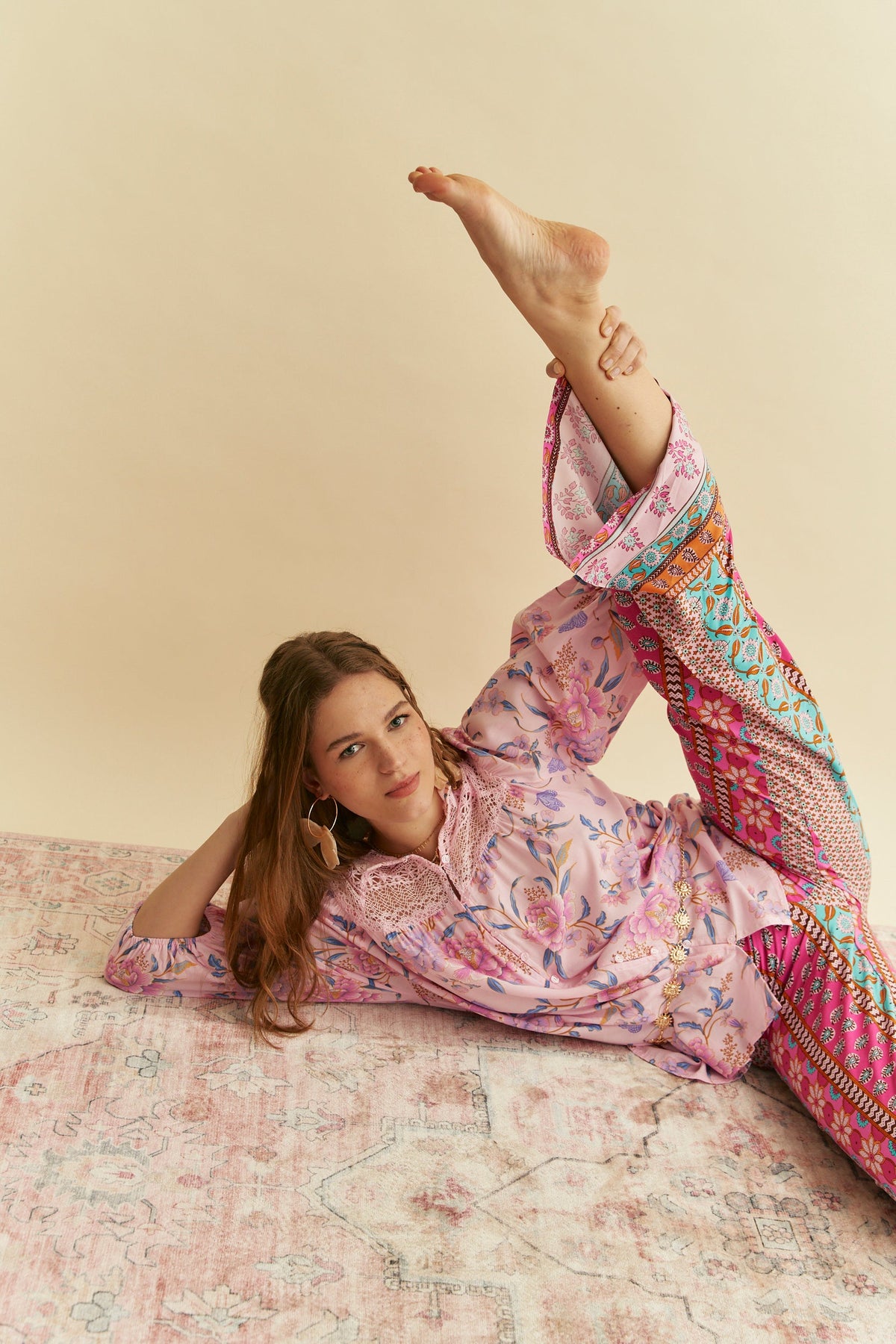 Jaase Enchanted Blooms Florence Blouse