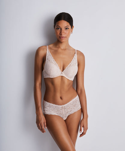 Rosessence bra on model